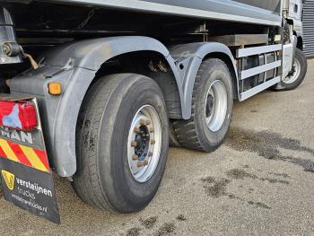 TGS 28.400 6x4-4 BL  / Z CRANE + 2 SIDE TIPPER